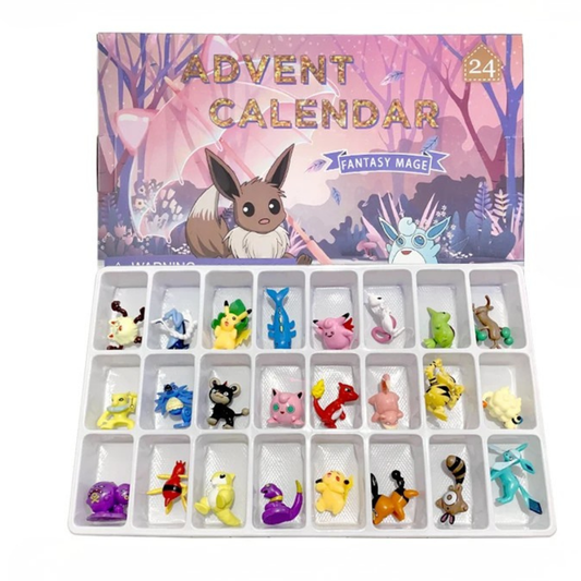 Calendario de Adviento 24 Días de Criaturas Mágicas