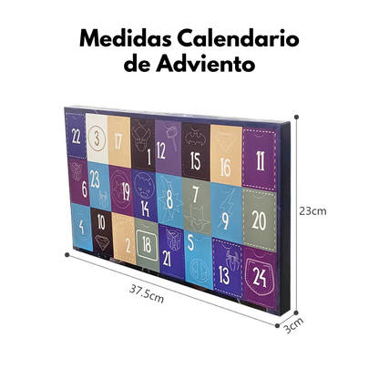 Calendario de Adviento 24 Días de Héroes