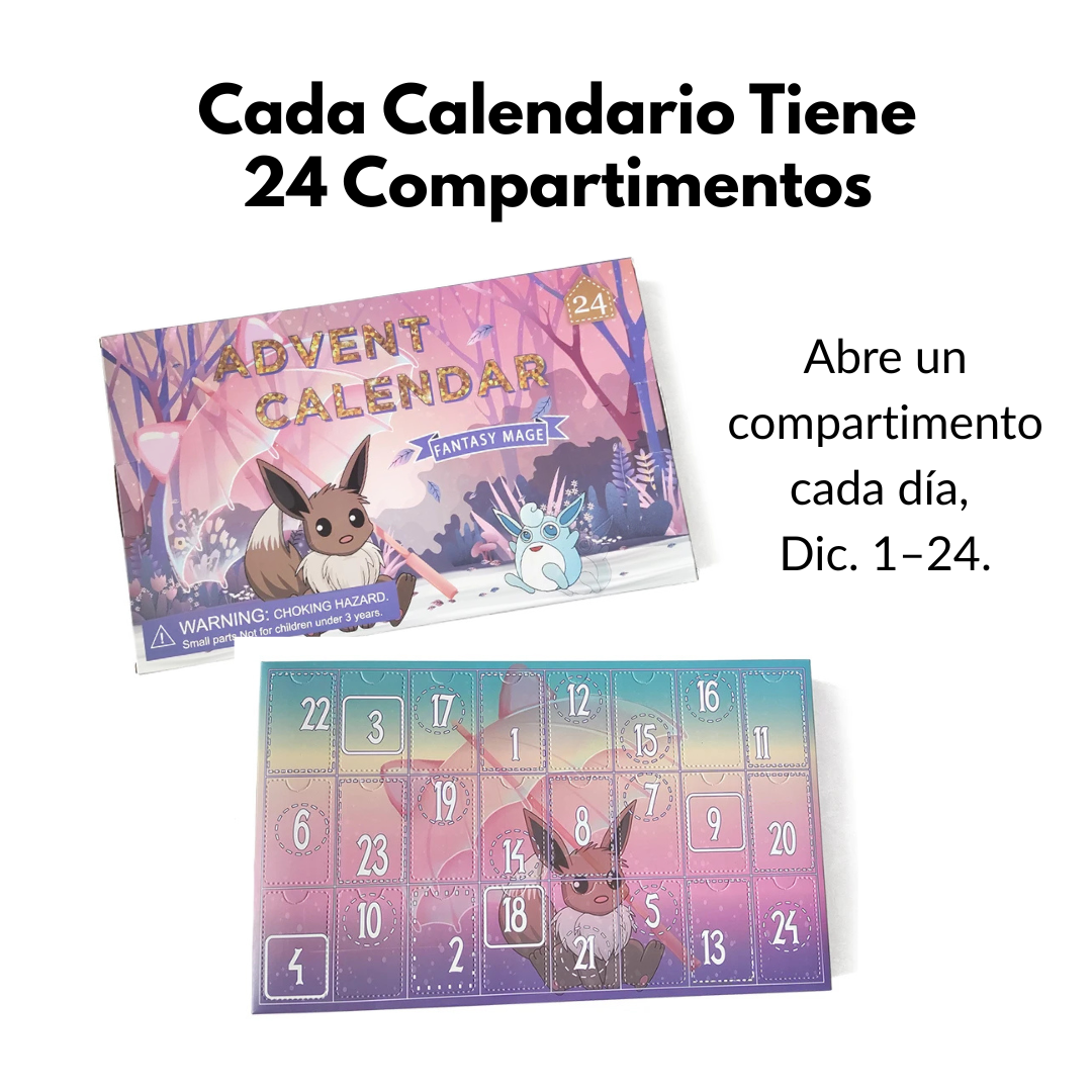 Calendario de Adviento 24 Días de Criaturas Mágicas