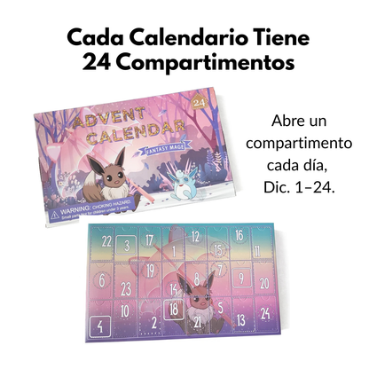 Calendario de Adviento 24 Días de Criaturas Mágicas